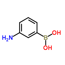 3-Aminophenylboronic acid Structure