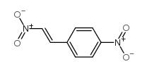 1-硝基,2-(4-硝基苯基)-乙烯结构式