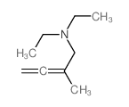 2,3-Butadien-1-amine,N,N-diethyl-2-methyl- Structure