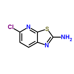 5-氯-2-氨基噻唑[5,4-B]并吡啶结构式