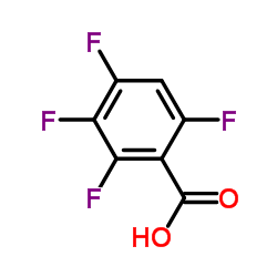 2,3,4,6-四氟苯甲酸结构式