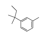 m-(1,1-dimethylpropyl)toluene结构式
