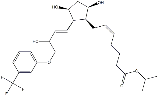 15S-曲伏前列素结构式