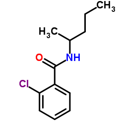 2-chloro-N-(pentan-2-yl)benzamide Structure