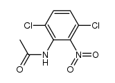 acetic acid-(3,6-dichloro-2-nitro-anilide)结构式