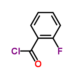 2-Fluorobenzoyl chloride structure