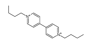 1-butyl-4-(1-butylpyridin-1-ium-4-yl)pyridin-1-ium Structure