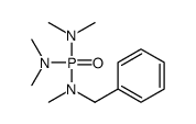 N-[bis(dimethylamino)phosphoryl]-N-methyl-1-phenylmethanamine结构式
