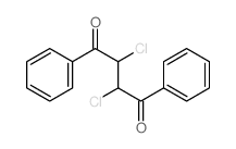 1,4-Butanedione,2,3-dichloro-1,4-diphenyl-结构式