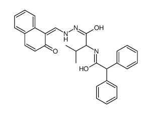 N-(4-nitrobenzoyl)-6-aminocaproic acid Structure