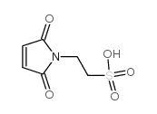 2-(2,5-dioxopyrrol-1-yl)ethanesulfonic acid Structure