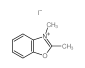 2,3-dimethylbenzooxazole结构式