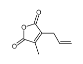 2,5-Furandione, 3-methyl-4-(2-propenyl)- (9CI) Structure