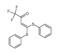 β-trifluoroacetylketene S,S-acetal结构式