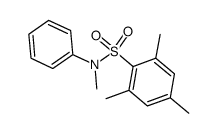 2,4,6,N-Tetramethyl-N-phenylbenzenesulfonamide结构式