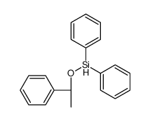 diphenyl-[(1R)-1-phenylethoxy]silane结构式