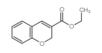 2H-Chromene-3-carboxylic acid ethyl ester Structure