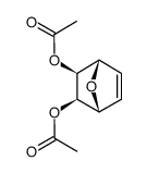 cis, exo-7-oxabicyclo<2.2.1>hepta-2,3-diyl diacetate Structure