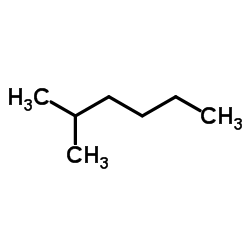 2-甲基已烷(异庚烷)结构式