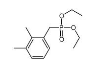 1-(diethoxyphosphorylmethyl)-2,3-dimethylbenzene Structure