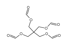 1,3-bis-formyloxy-2,2-bis-formyloxymethyl-propane结构式