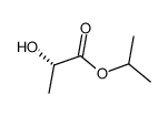 (S)-(-)-乳酸异丙酯结构式