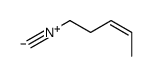 5-isocyanopent-2-ene Structure