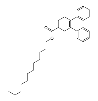 dodecyl 3,4-diphenylcyclohex-3-ene-1-carboxylate结构式