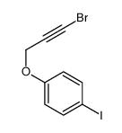 1-(3-bromoprop-2-ynoxy)-4-iodobenzene Structure