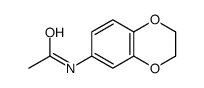 N-(2,3-dihydro-1,4-benzodioxin-6-yl)acetamide结构式