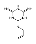 2-N-prop-2-enyl-1,3,5-triazine-2,4,6-triamine结构式