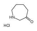 3-氮杂环庚酮盐酸盐结构式