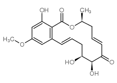(5Z)-7-Oxozeaenol结构式