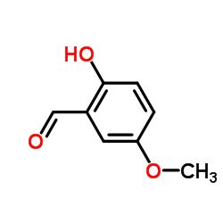 2-Hydroxy-5-methoxybenzaldehyde Structure