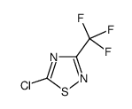 5-Chloro-3-(trifluoromethyl)-1,2,4-thiadiazole结构式