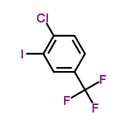 4-Chloro-3-iodobenzo trifluoride Structure