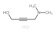 4-dimethylaminobut-2-yn-1-ol Structure