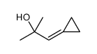 1-cyclopropylidene-2-methylpropan-2-ol Structure
