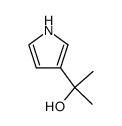 1H-Pyrrole-3-methanol,alpha,alpha-dimethyl-(9CI) Structure