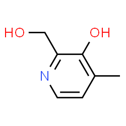2-Pyridinemethanol,3-hydroxy-4-methyl-(9CI) structure
