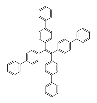 1,1,2,2-tetra(biphenyl-4-yl)ethene Structure