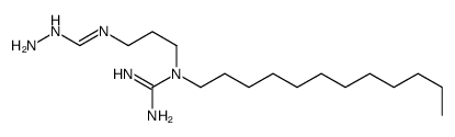N-amino-N'-[3-[carbamimidoyl(dodecyl)amino]propyl]methanimidamide结构式