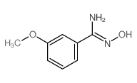 3-甲氧基苄胺肟结构式