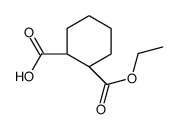 ethyl hydrogen ()-cis-cyclohexane-1,2-dicarboxylate结构式