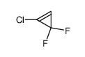 1-hydro-2-chloroperfluorocyclopropene结构式