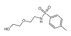 N-[2-(2-hydroxyethoxy)ethyl]-4-methylbenzenesulfonamide结构式