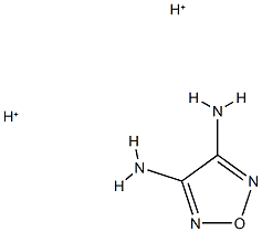 1,2,5-Oxadiazole-3,4-diamine,conjugatediacid(9CI)结构式