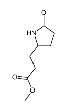 methyl β-(5-oxo-2-pyrrolidyl)propionate Structure