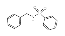Benzenesulfonamide,N-(phenylmethyl)- Structure