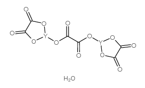 草酸钇水合物结构式